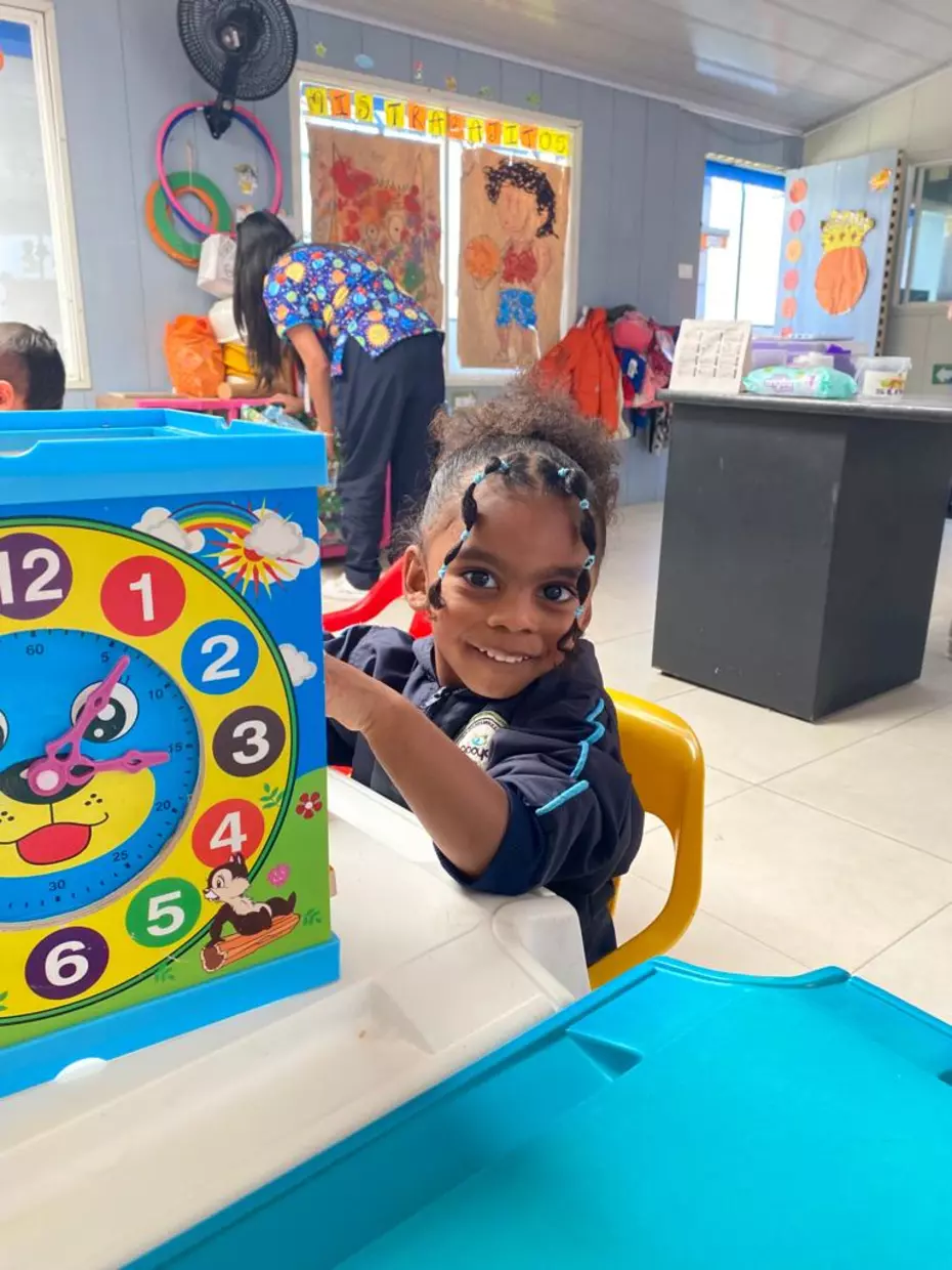 Bildungsspende für ein kleines Mädchen Kleines Mädchen kann dank Bildungsspende in den Kindergarten gehen.