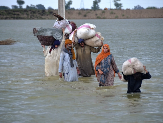 Überschwemmungen in Pakistan