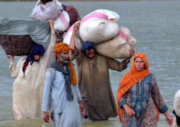 Glückskette sammelt Spenden für Überschwemmungen in Pakistan