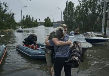 Ukraine: Glückskette unterstützt Betroffene der Überschwemmungen